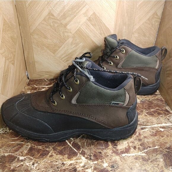 L.L Bean Men Duck leather boots shoes size 10 M - Picture 5 of 10